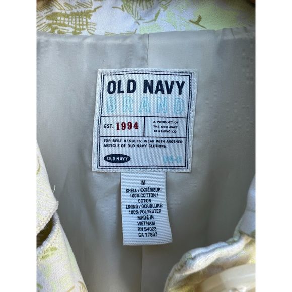 Old Navy Cotton Trench, Medium, EUC, matches everything! - Picture 5 of 6